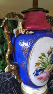 Lampe porcelaine de Valentine Brocante En Ligne Antiquités Meubles