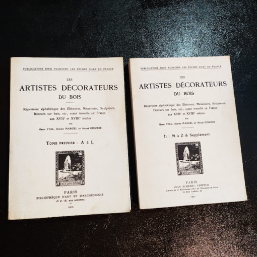 Les Artistes Décorateurs du Bois. 2/2. Henri Vial, Adrien Marcel et André Girodie