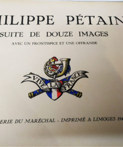 livre philippe petain imagerie du marechal
