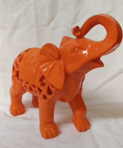 elephant resine orange