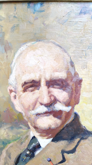 peinture portrait masculin