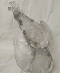 lalique france perroquet cristal