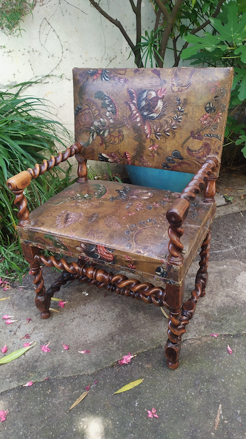 fauteuil style Louis XIII