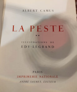 Albert Camus " La peste"