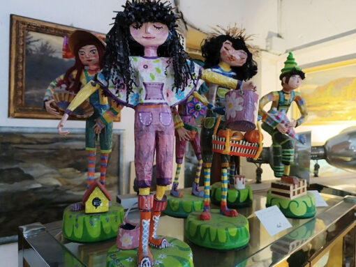Sculptures Figurines Papier Maché Créations Originales Signées Zazou – Image 29