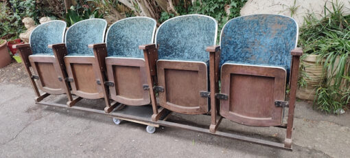 fauteuils de cinema anciens