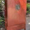 armoire chinoise rouge