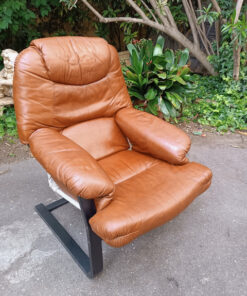 fauteuil vintage cuir