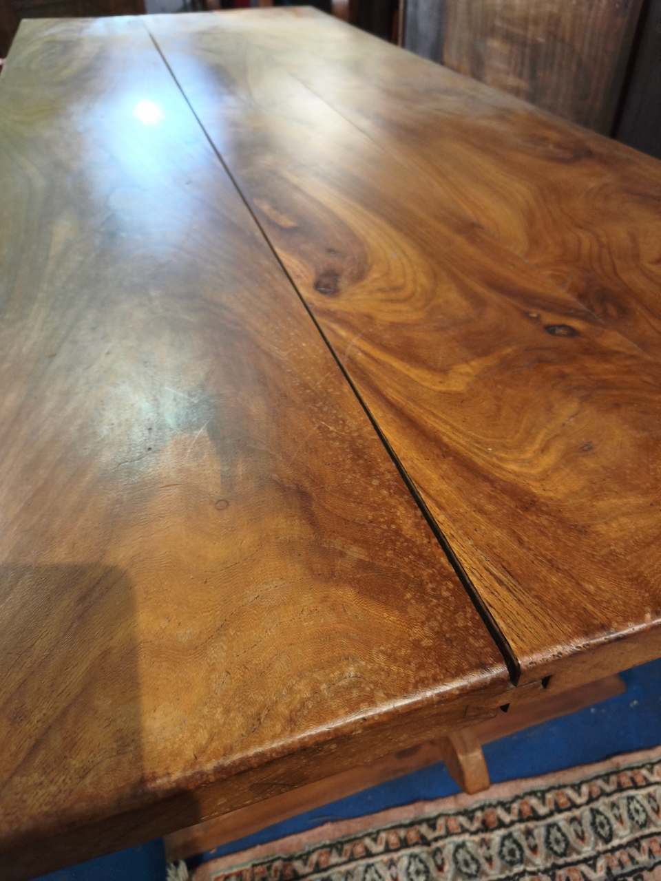 Table Monastère années 70 en Frêne massif – Image 11