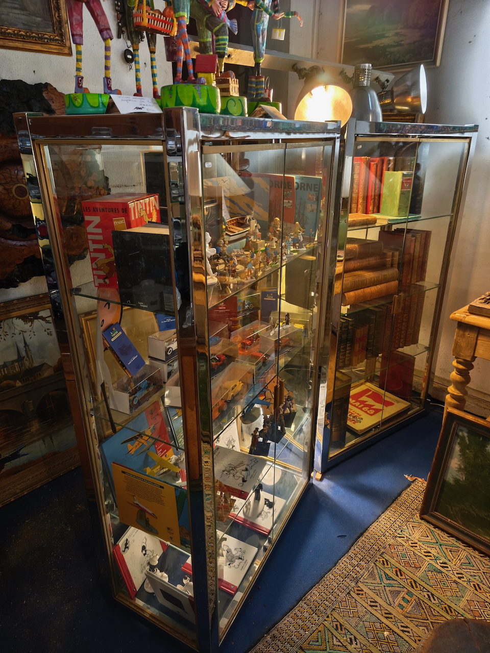 Vitrines Vintage 70 de Style Art déco – Image 12