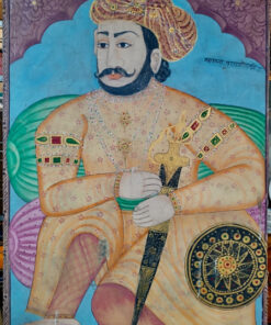 peinture portrait maharaja