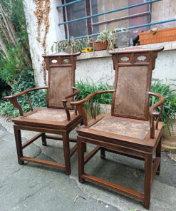 paire de fauteuils chinois