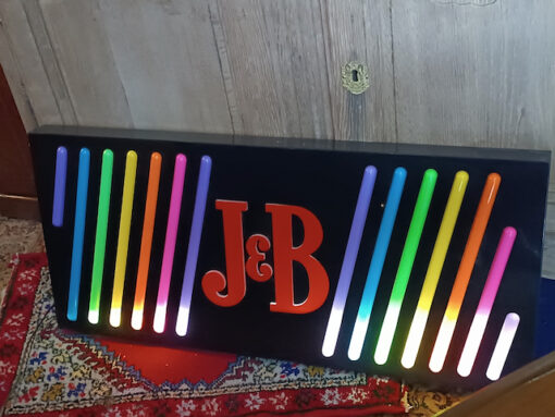 enseigne lumineuse jb