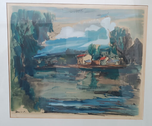 lithographie maurice vlaminck