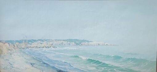 Pierre Faget Germain Tableau "Baie d'Alger" Huile sur Toile avant 1942 – Image 9