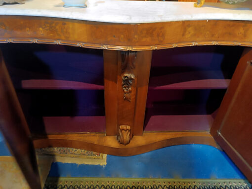 Buffet d'appui Meuble Ancien Epoque Napoléon III en marqueterie Epoque XIXème – Image 7