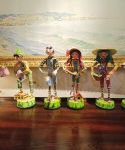 figurines papier maché