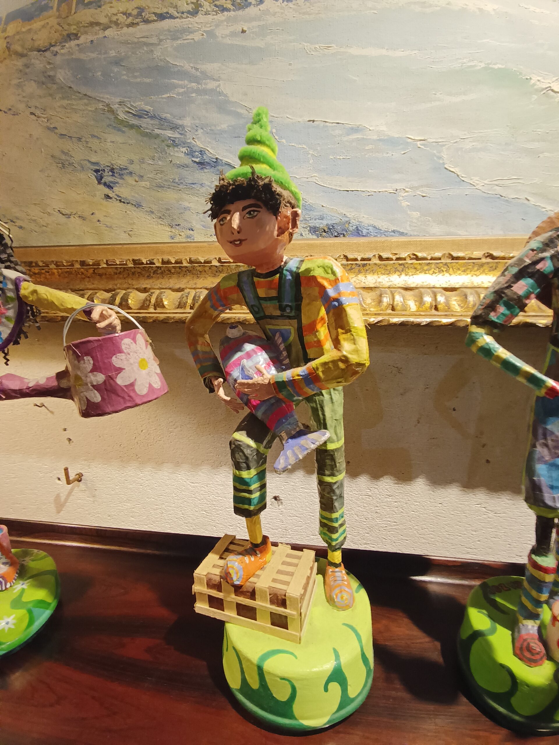 Figurines Papier Maché Créations Originales Signées Zazou – Image 2