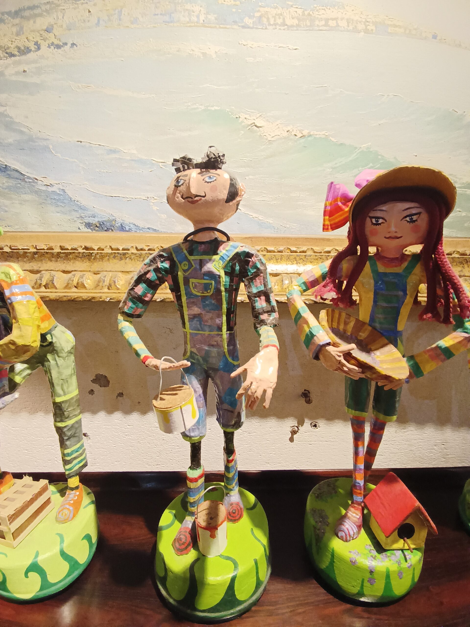 Figurines Papier Maché Créations Originales Signées Zazou – Image 6