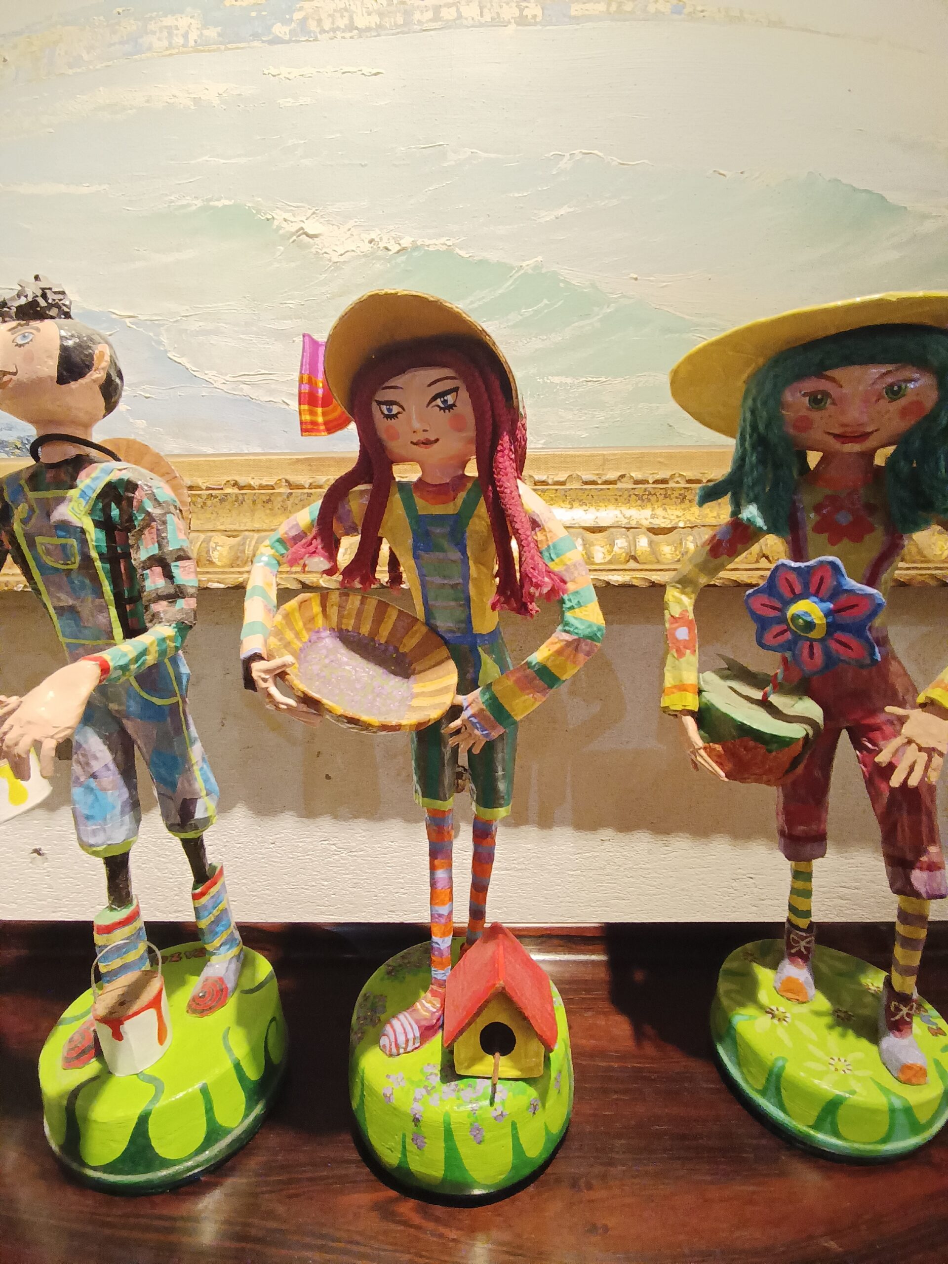 Figurines Papier Maché Créations Originales Signées Zazou – Image 4