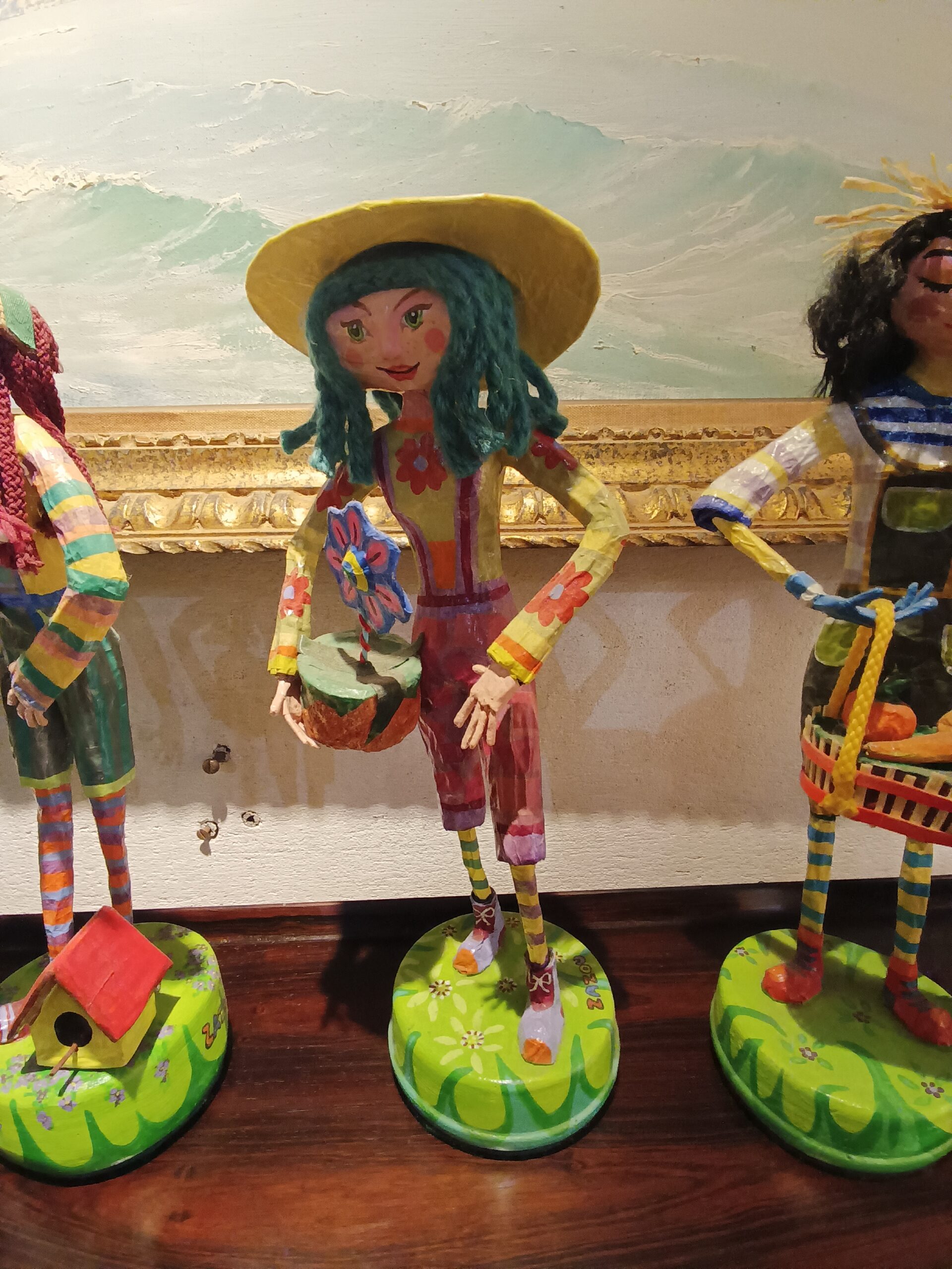 Figurines Papier Maché Créations Originales Signées Zazou – Image 5