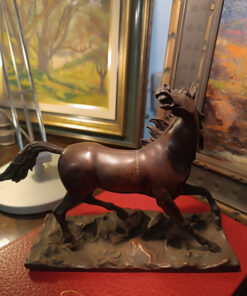 bronze cheval