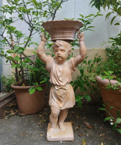 statue terre cuite