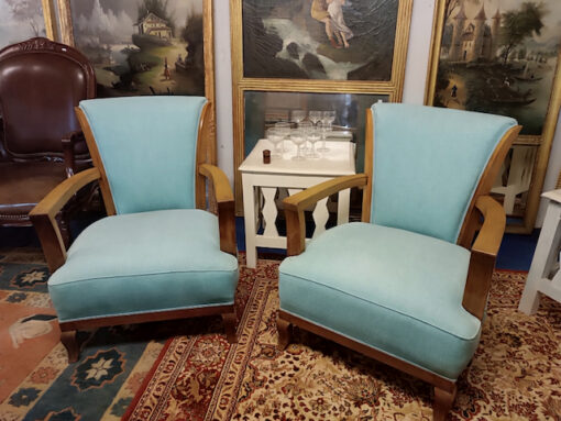 Fauteuils années 40/50 (paire) – Image 2