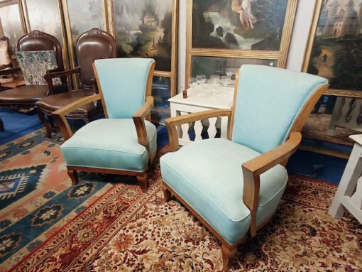 Fauteuils années 40/50 (paire) – Image 6