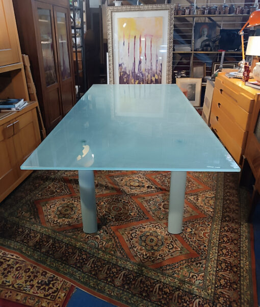 Table LC6 Le Corbusier Jeanneret Perriand Edition Casina bleue clair – Image 2