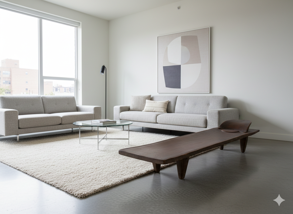 Lit Sénoufo Ancien en Bois Massif Art premier début XXème – Image 13