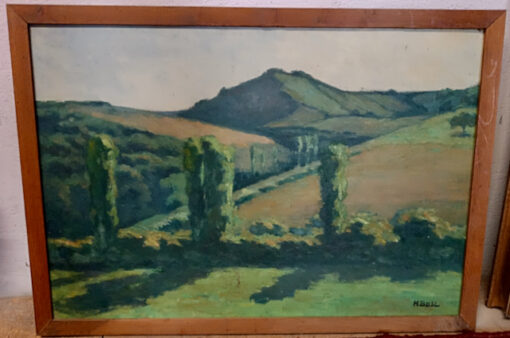 tableau "paysage de campagne"