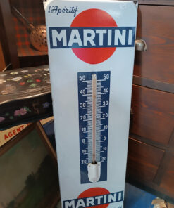 martini plaque emaillee