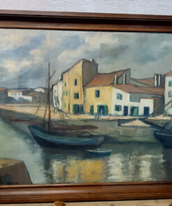 tableau "port de pêche"