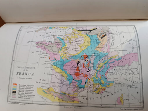 Livre Louis Figuier "La terre avant le déluge" quatrième Edition Hachette 1864 – Image 15