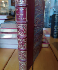 Alternative view of Jean Aicard Livre Ancien "La chanson de L'enfant" Editions Chamerot Paris 1884