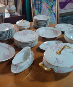 Alternative view of Service de Table Porcelaine de Style Art Déco