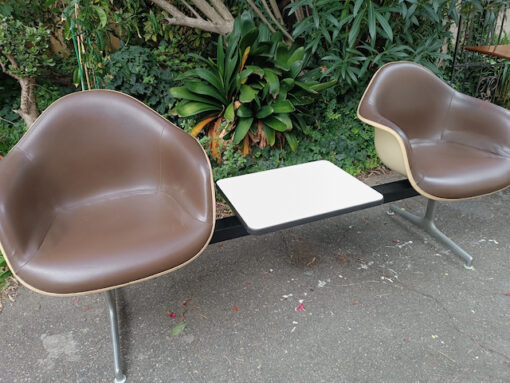 Charles Eames Banquette Aéroport Edition Herman Miller Vintage année 70 – Image 3