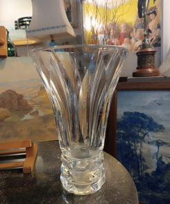 Alternative view of Vase St Louis en Cristal Taillé Années 60/70