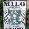 plaque emaillee milo