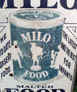 Alternative view of Plaque Emaillée Milo Food Henri Nestlé
