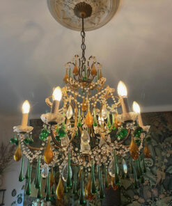 lustre pampilles couleurs