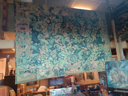 Tapisserie Rambouillet André Demay "verdure a grand ramages" – Image 6