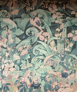 Alternative view of Tapisserie Rambouillet André Demay "verdure a grand ramages"