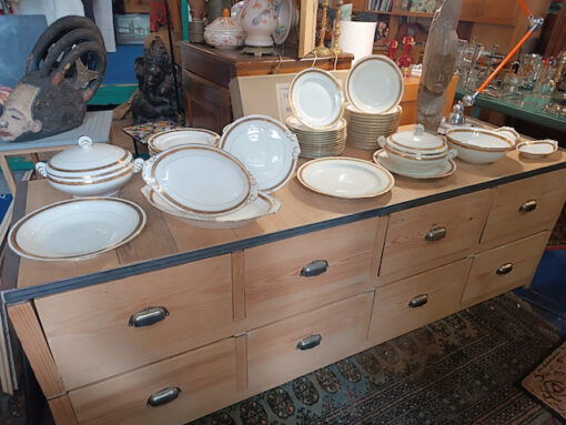 Nouveaux Bibelots !!! Art de la table, Argenterie, Service porcelaine, Tableaux et Divers Brocante – Image 23