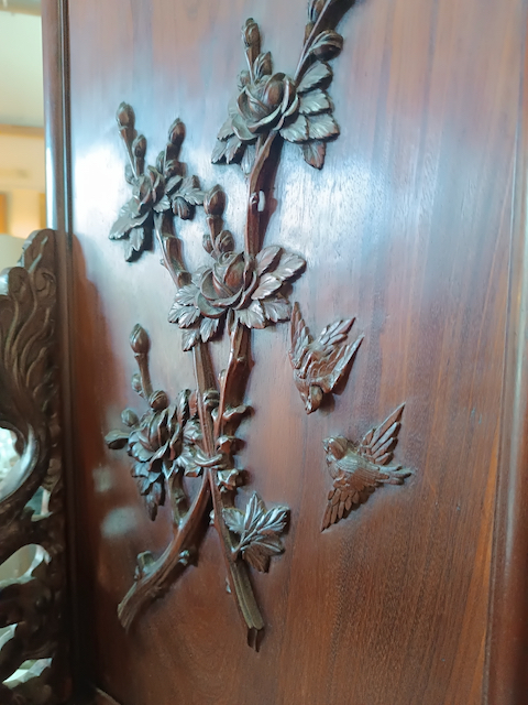 Cabinet Extrême-Orient en Acajou Epoque début XXème – Image 8