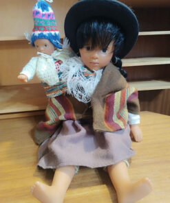 Alternative view of Sylvia Natterer Poupée Pérou "Teresa et Juanito" pour Gotz
