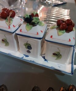 Alternative view of Villeroy & Boch Pots à confiture motifs fruits rouge Country Collection