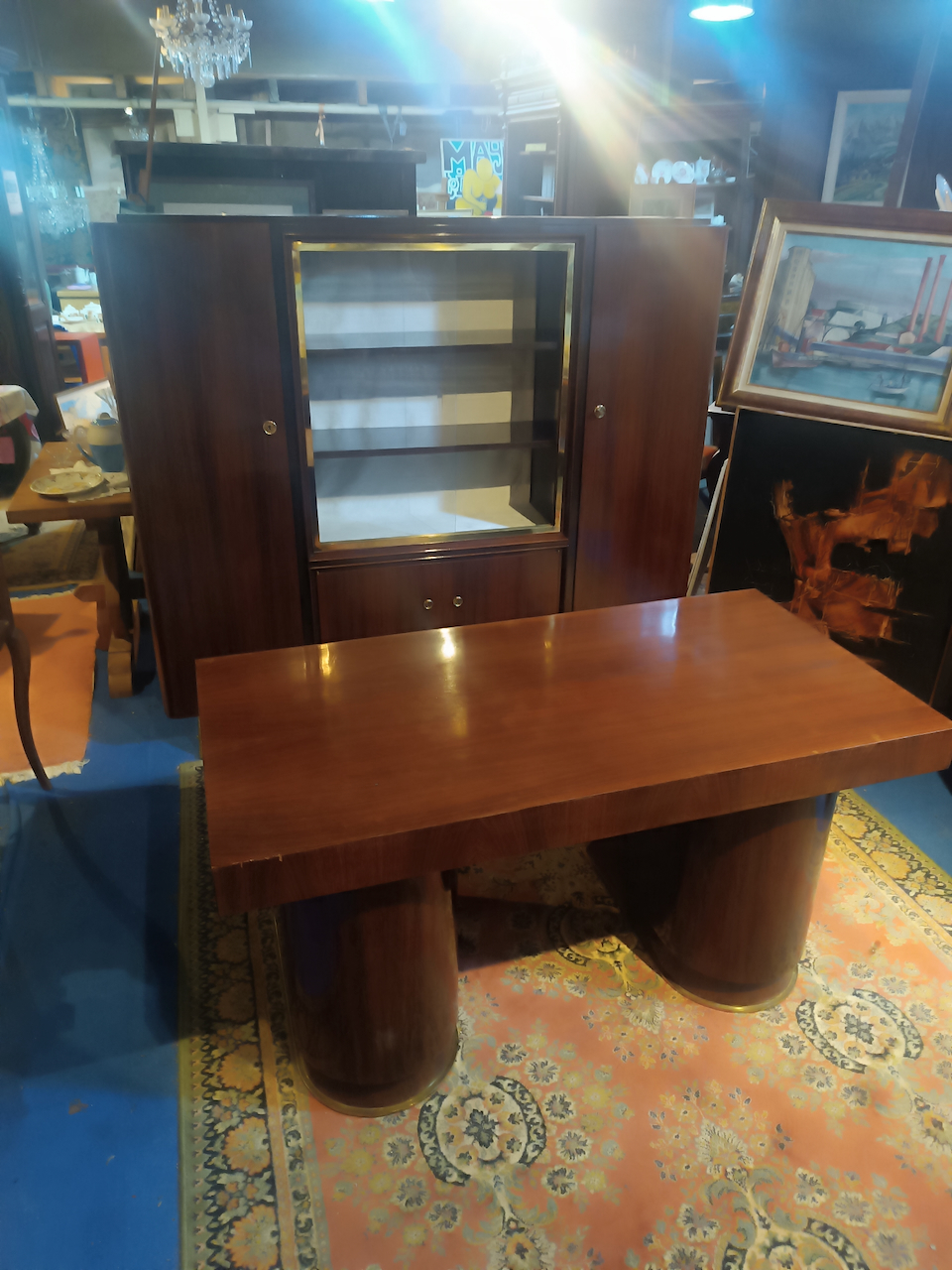 Bureau Art Déco en Palissandre Epoque Début XXème – Image 5