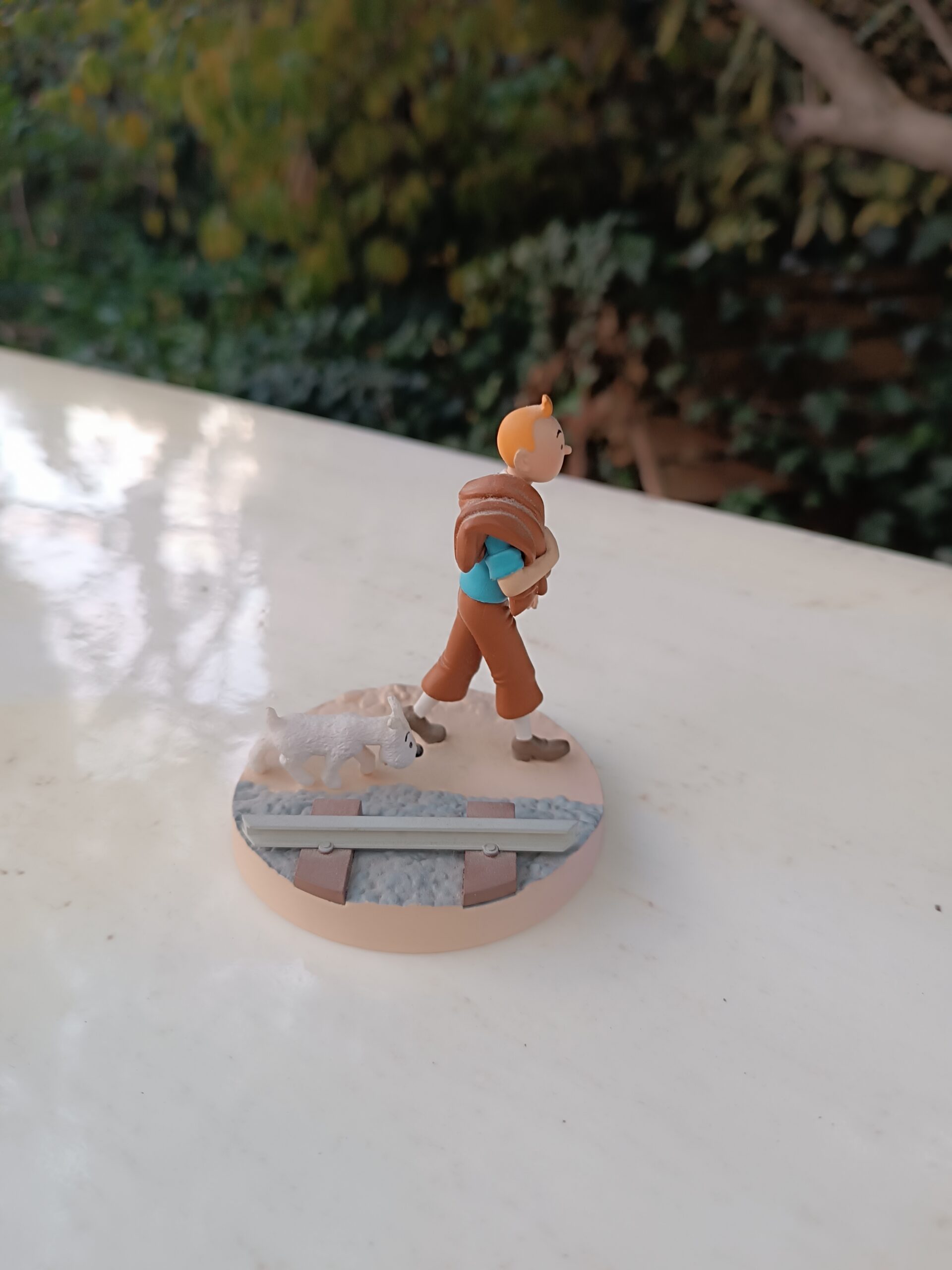 Tintin et la voie ferrée Figurine collection Moulinsart – Image 2